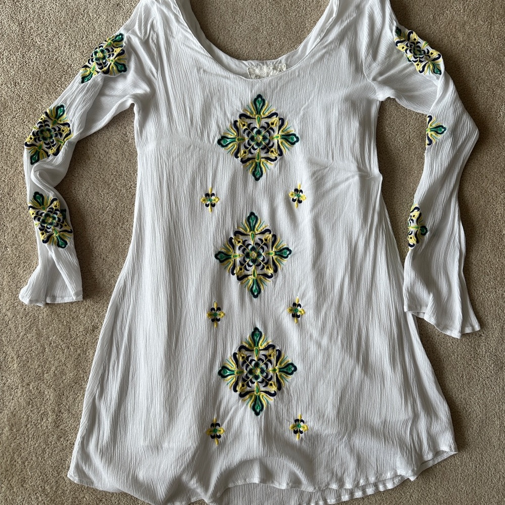 Green Dragon dress/cover up/tunic